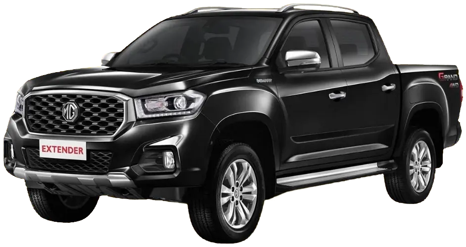 Pick-up 4x4 CHANGAN de location chez Raiatea Rent Car, bleu